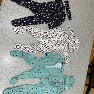 4 sets smart design pajamas (0-3 months)